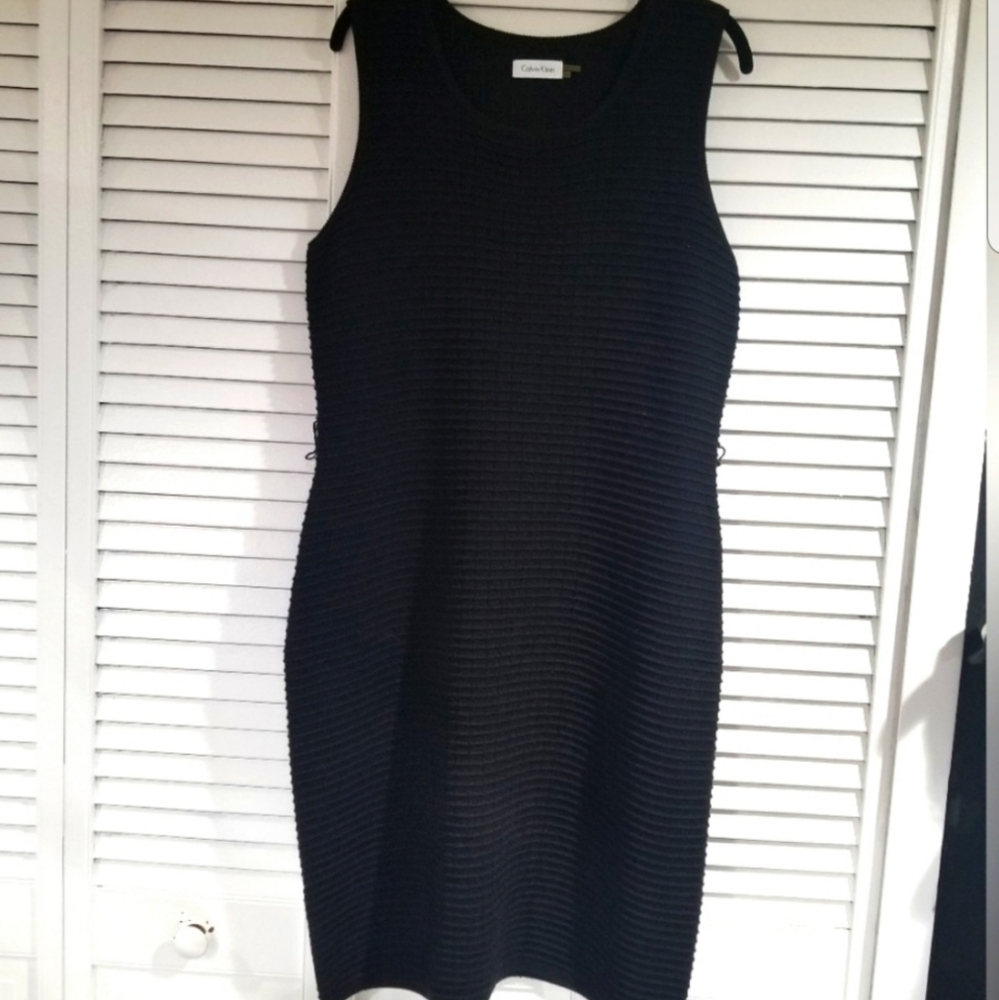 🎉HP🎉Calvin Klein sleeveless wool blend dress - Picture 5 of 9